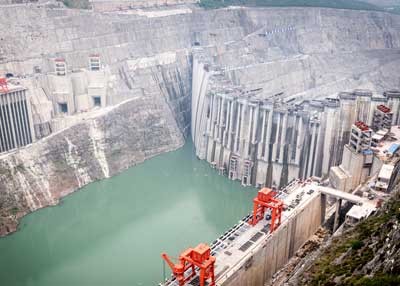 溪洛渡水电站,中国,13860兆瓦