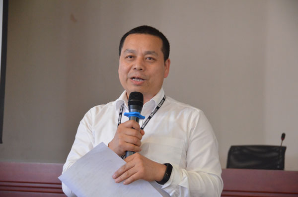 远东智慧能源董事总经理蒋华君讲话