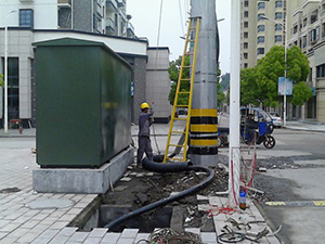 沙河新村通讯线缆入地暗化地下通道工程完工 沙河新村通讯线缆入地暗化地下通道工程完工