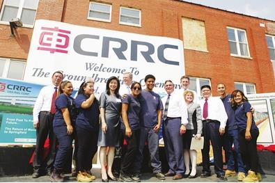 中车在美投资兴建第一个制造基地已破土动工