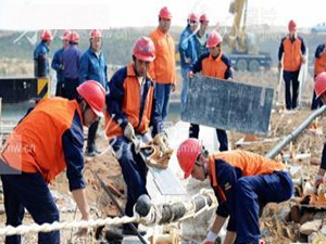 山东青岛灵山岛海底电缆敷设工作全面展开