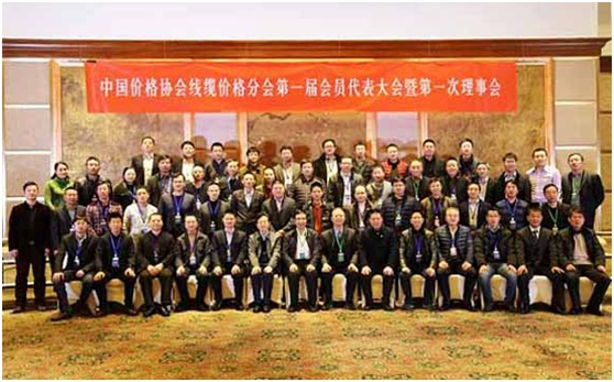 中国价格协会线缆价格分会会员代表合影