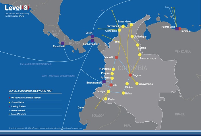 哥伦比亚新海缆登陆站投运 连接拉美6国