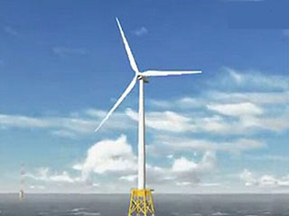 山口县下关市安冈海岸计划开展海上风力发电业
