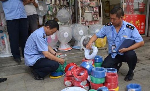 河南驻马店政企合作开展电缆打假专项行动 