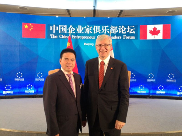 蒋锡培对话加拿大总理:如何看待持续高速发展