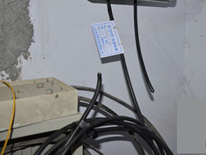 东营一小区宽带通信光缆被蓄意破坏