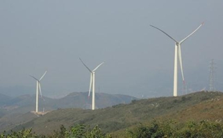 江西最大单个山地风电项目全部投入运行