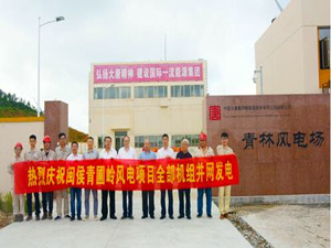 大唐新能源青林风电场二期青圃岭项目并网发电 大唐新能源青林风电场二期青圃岭项目并网发电