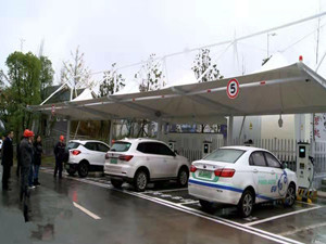 重庆合川首座电动汽车充电站建成投用