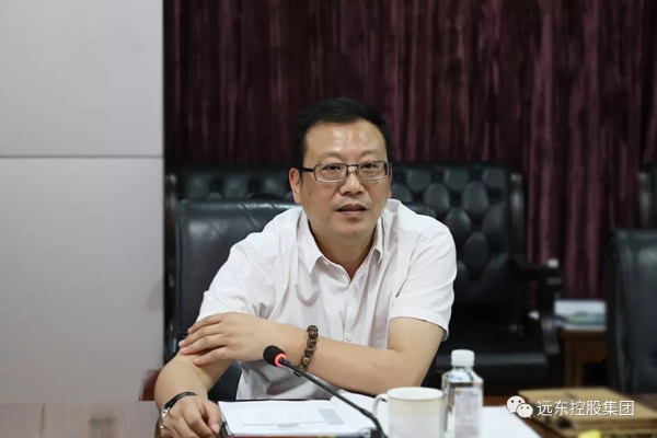 顾国栋在会上发言