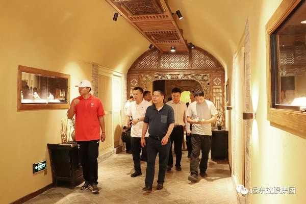 双方参访君邻大院时光馆、足球小镇 双方参访君邻大院时光馆、足球小镇