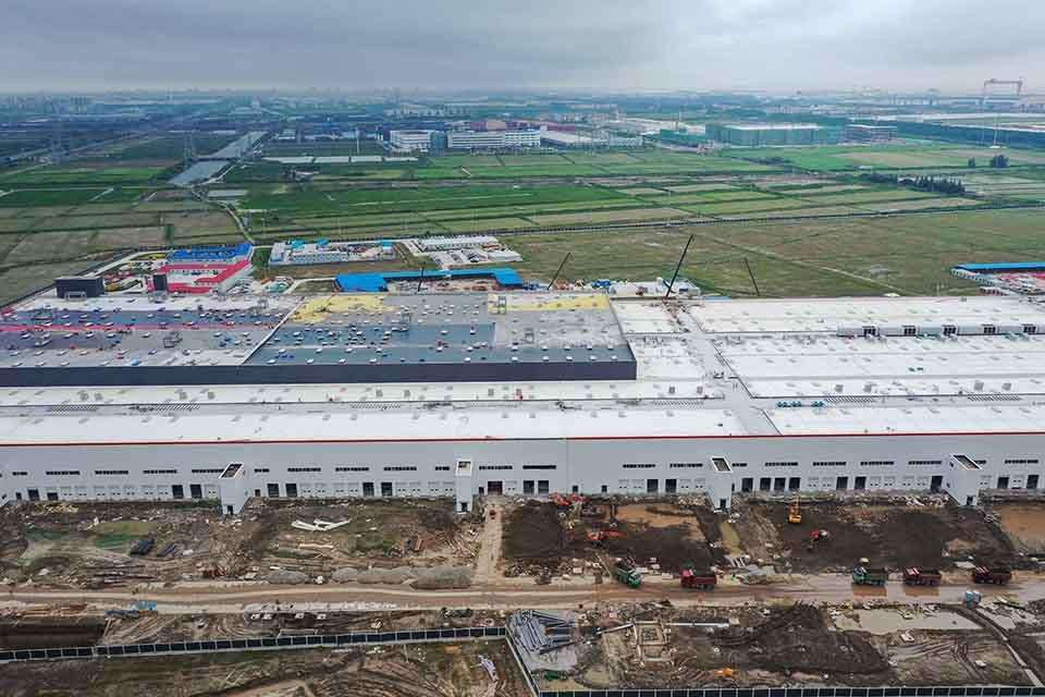上海特斯拉超级工厂 上海特斯拉超级工厂