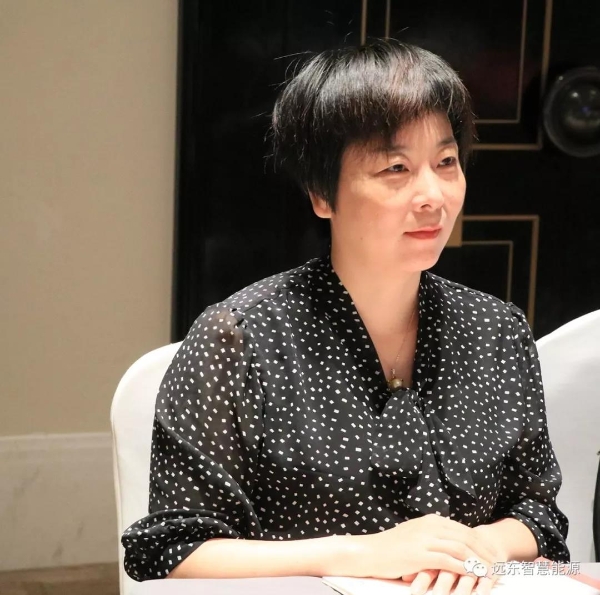 周丽平在会上发言 周丽平在会上发言