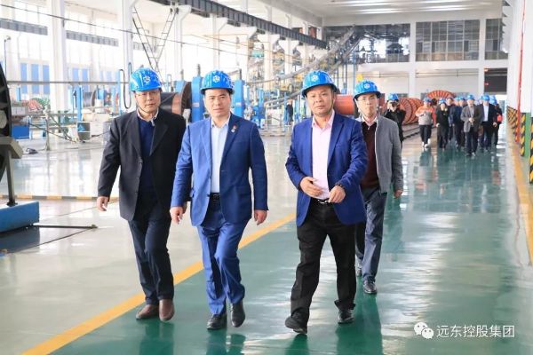参观高压交联电缆厂 参观高压交联电缆厂