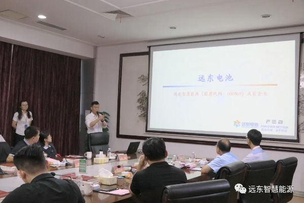 傅宗玮介绍远东电池产业