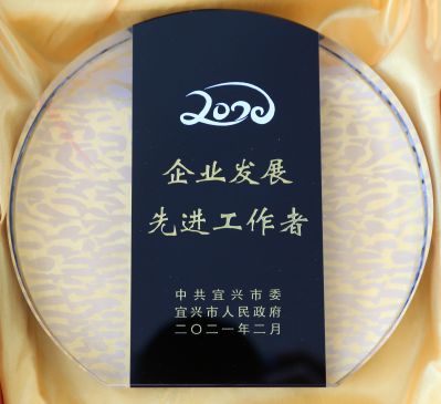 陈静荣获宜兴市“企业发展先进工作者”称号 陈静荣获宜兴市“企业发展先进工作者”称号